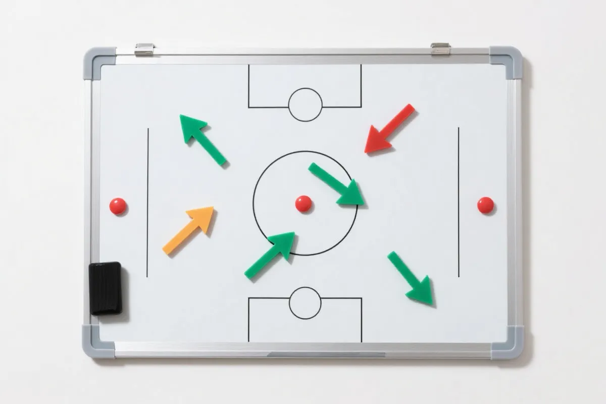 战术板与策略箭头